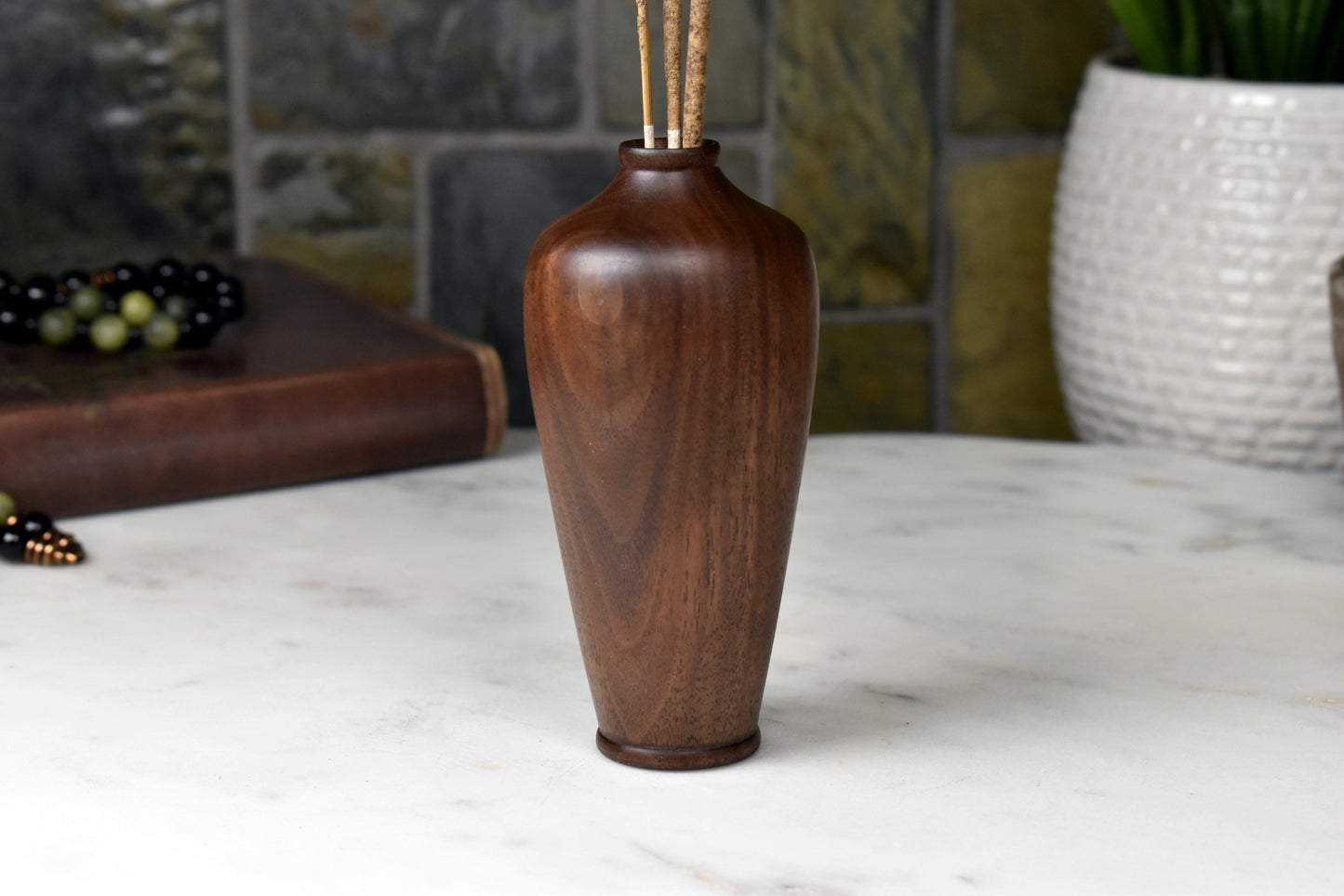 Black Walnut Vase, Incense holder