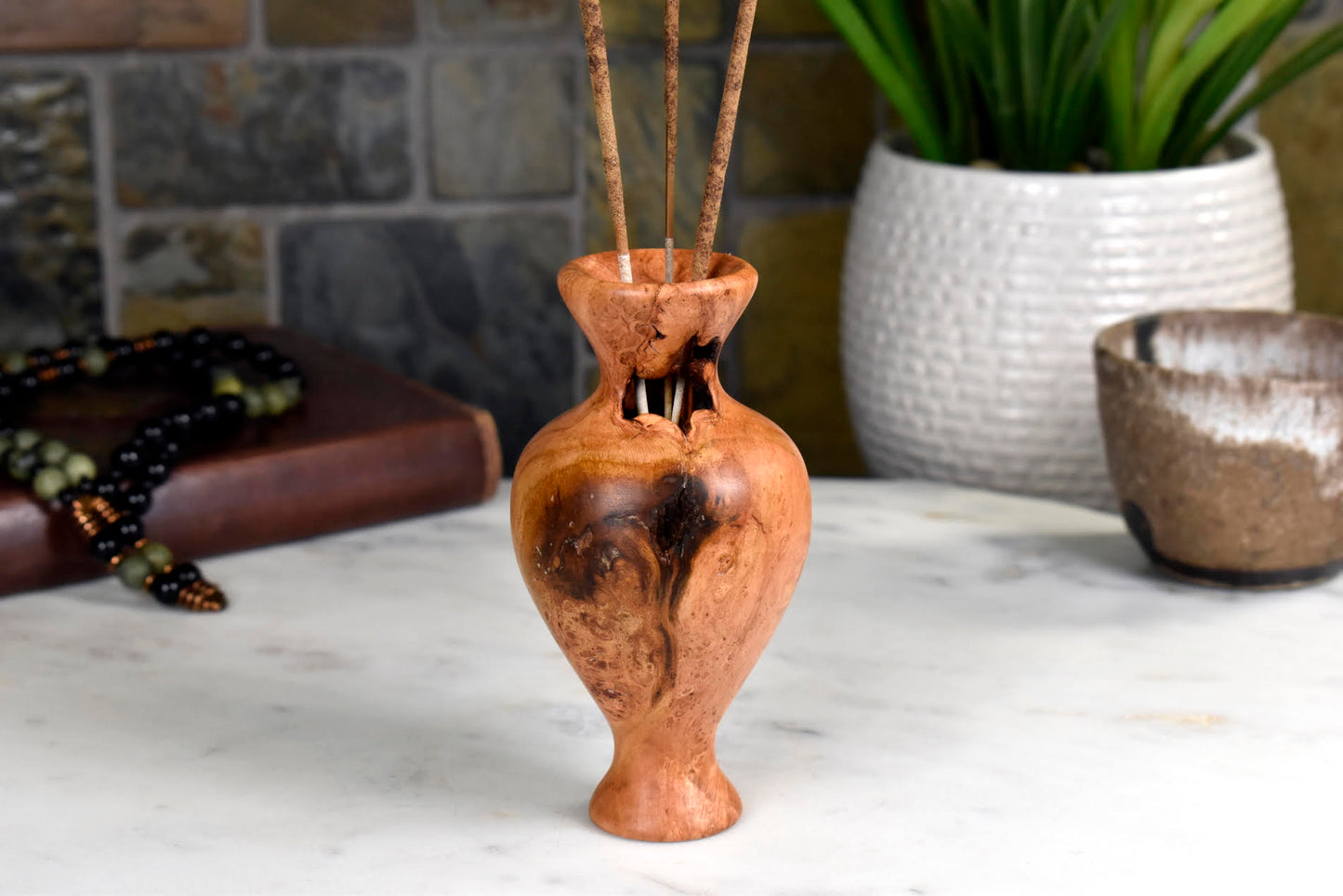 Cherry Burl Vase