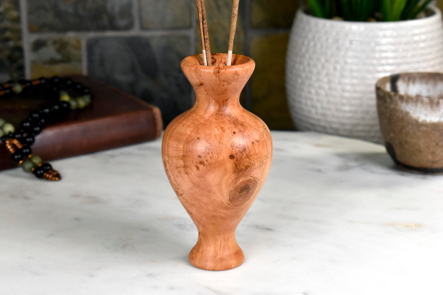 Cherry Burl Vase