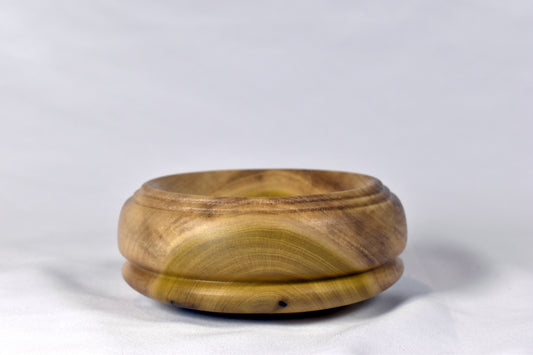 Shallow poplar bowl